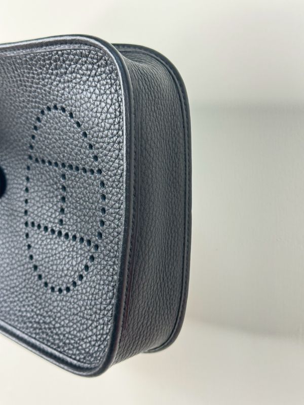 【分期0利率】HERMES Evelyne mini 黑色【未使用閒置品】 