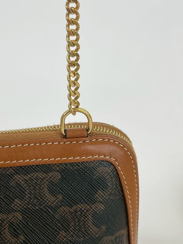 【分期0利率】CELINE TRIOMPHE貝殼包【95成新】 