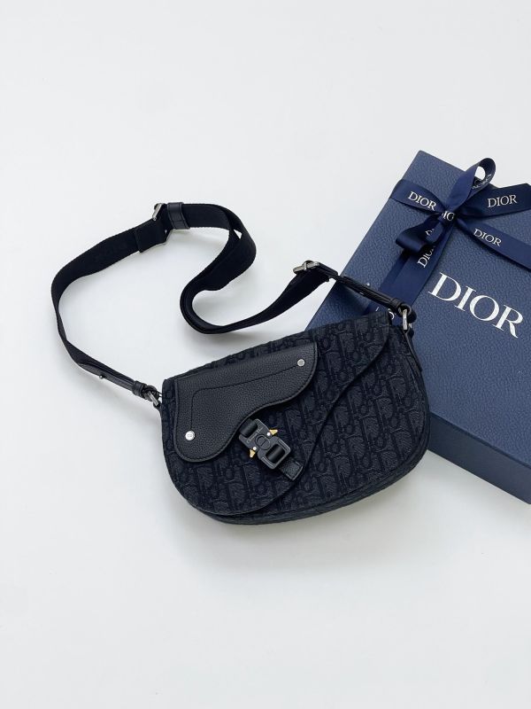 【95成新】DIOR Saddle 郵差包 