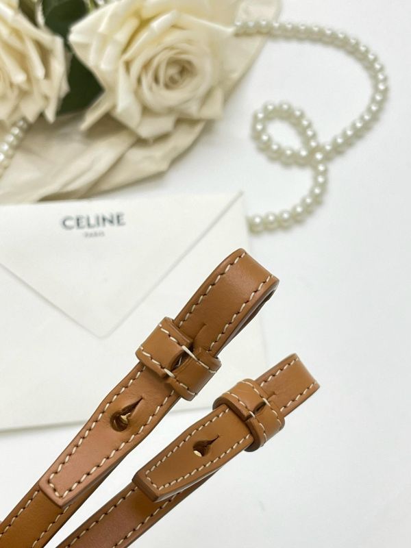 【95成新】CELINE印花LOGO帆布迷你琴譜包 