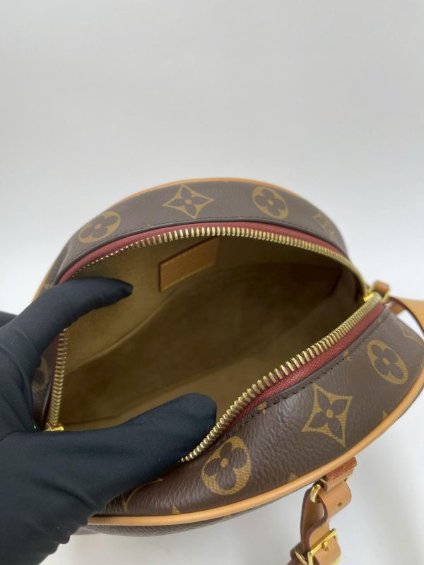 【98成新】LV BOÎTE CHAPEAU 圓餅包 MM 