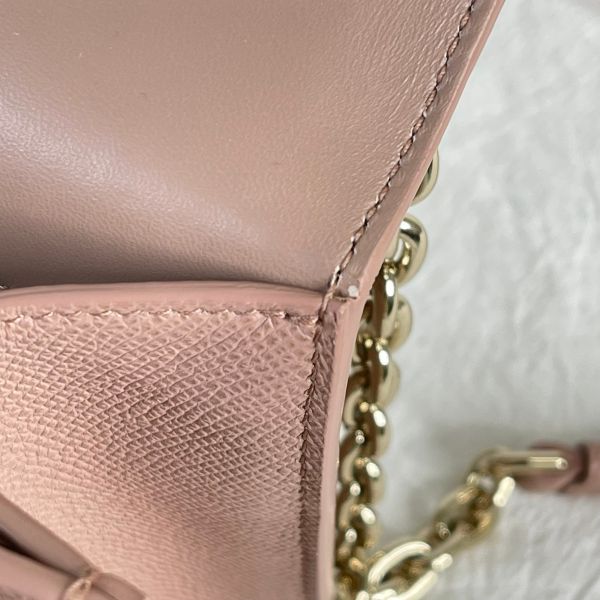 【12期0利率】DIOR 30 MONTAIGNE 中號 乾燥玫瑰粉【95成新】 