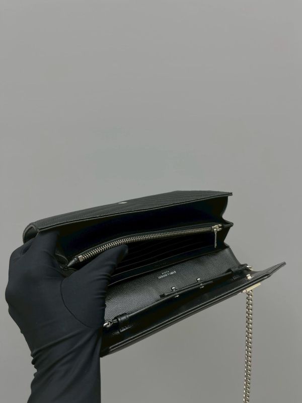 【95成新】YSL WOC 魚子醬鍊包 22.5CM 