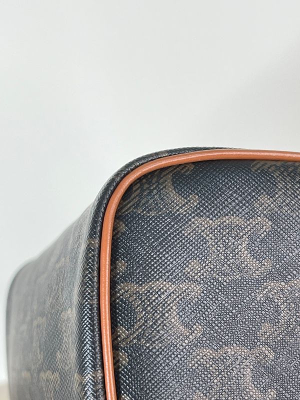 【分期0利率】CELINE 新款凱旋門老花SPEEDY小號【95成新】 