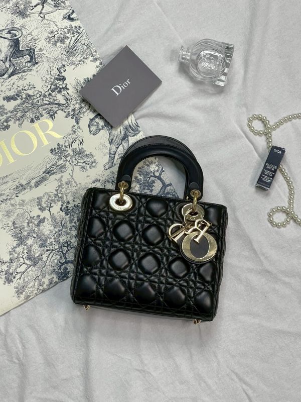 【分期0利率】DIOR LADY DIOR S LAMBSKIN【9成新】 