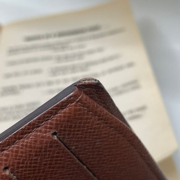 LV  VTG老花零錢對扣式中夾【9成新】【僅限匯款】 