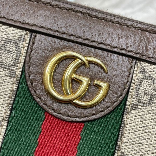 【12期0利率】GUCCI OPHIDIA GG拉鍊長夾【台灣購證】【95成新】 