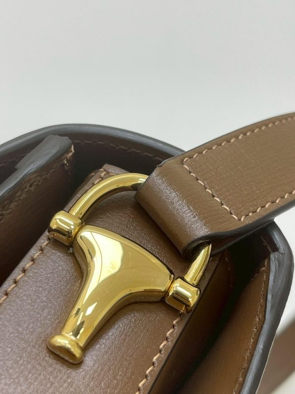 【閒置新品】GUCCI Horsebit 1955 中號馬鞍包 