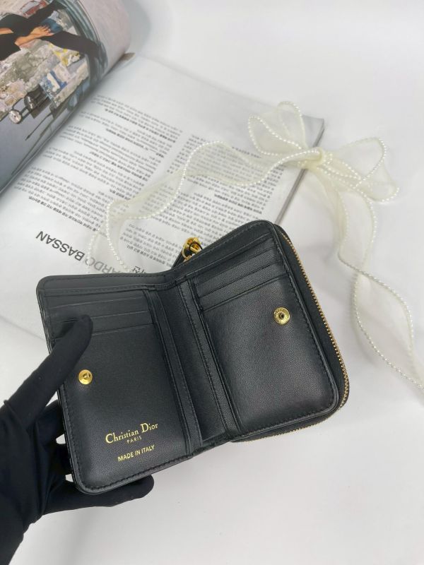 【95成新】DIOR Caro Scarlet 錢包 