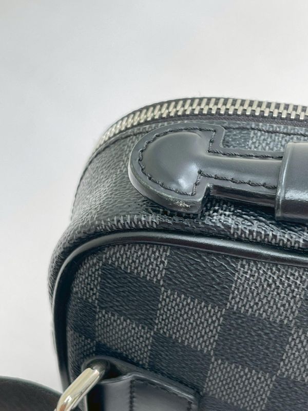 【9成新】LV Damier Graphite Ambler 