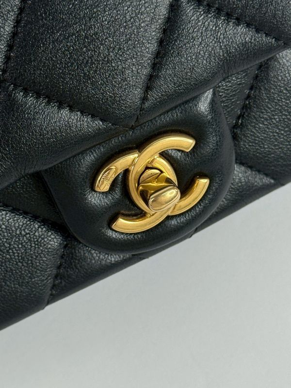 【未使用閒置品】CHANEL 24S 雙湯圓方胖 