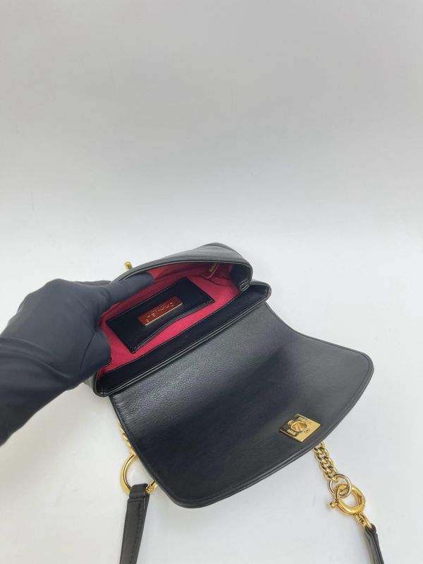 【9成新】CHANEL 菱格紋馬鞍胸腰包 