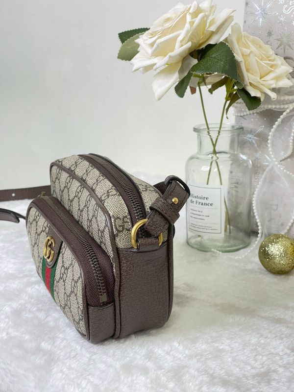 【99成新】GUCCI Ophidia 前口袋腰包斜背兩用包 