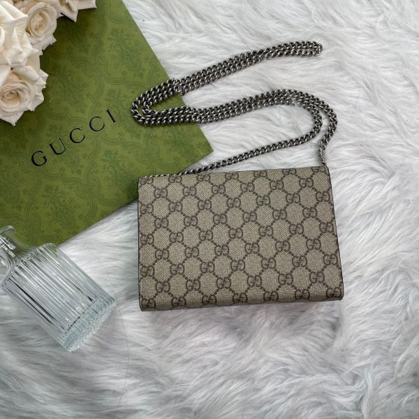 【9成新】【12期0利率】GUCCI Dionysus GG Supreme 20公分 