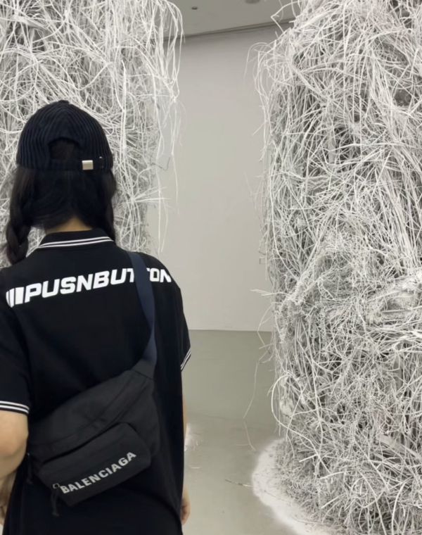 【12期0利率】 BALENCIAGA  WHEEL 經典刺繡 LOGO 尼龍拉鍊胸腰包【85成新】 