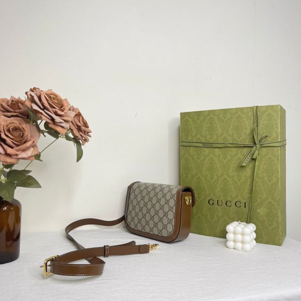 【12期0利率】GUCCI Horsebit 1955 MINI【台灣購證】【95成新】 