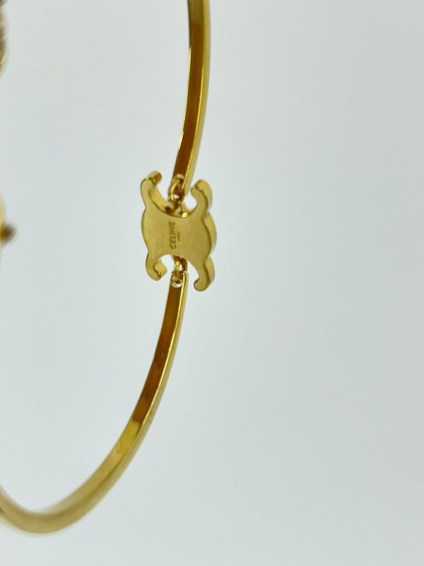【95成新】CELINE Triomphe 手鐲 