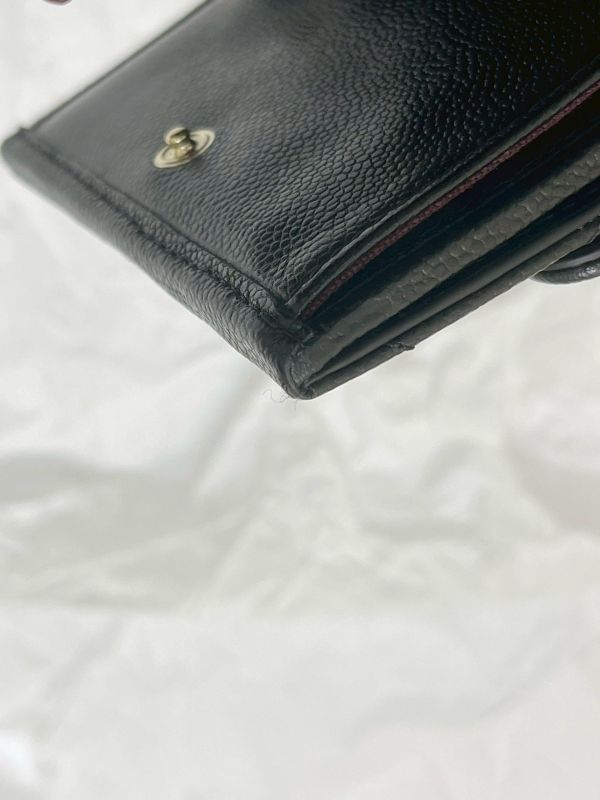 【全新品】CHANEL  COCO迷你雙層三折短夾 