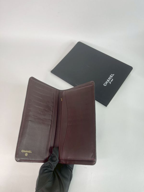 【分期0利率】CHANEL 魚子醬對開長夾【9成新】 