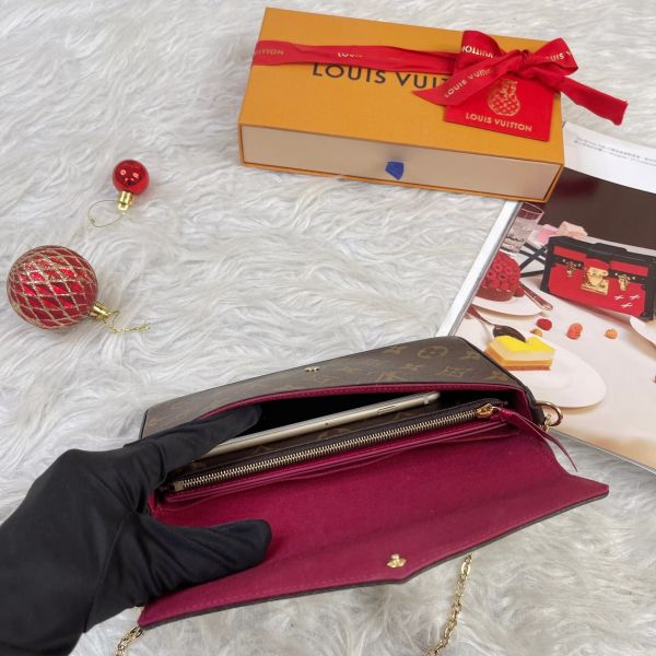 【12期0利率】 LV LV Félicie Pochette 舊款老花三合一 (非絨布內裡)【9成新】 