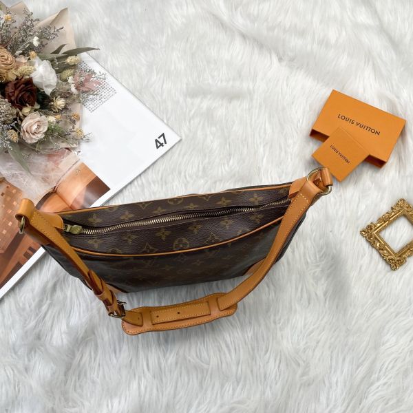 【12期0利率】 LV VTG Boulogne 30老花牛角包【9成新】 