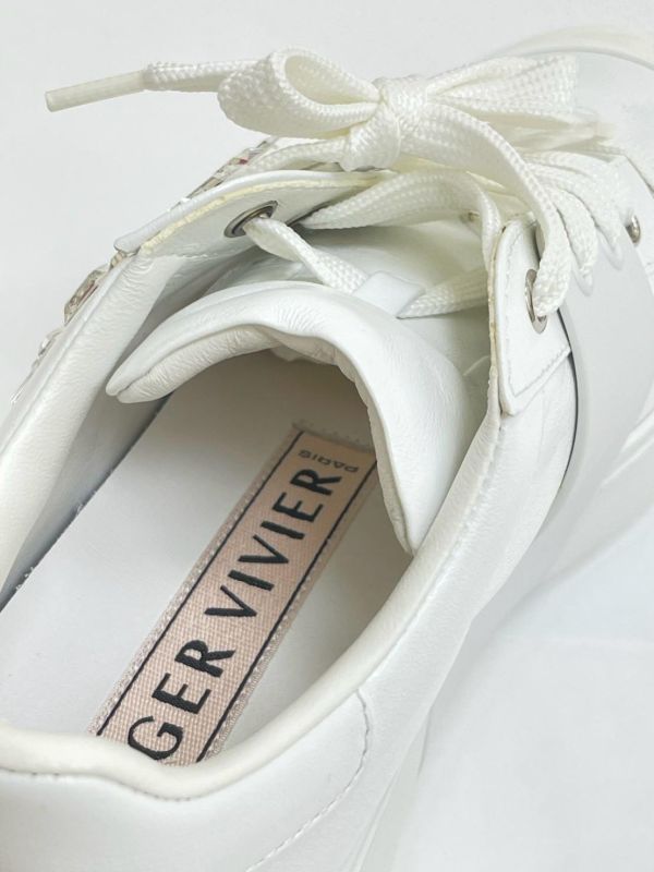 【95成新】Roger Vivier Viv' Skate 皮革運動鞋 38號 