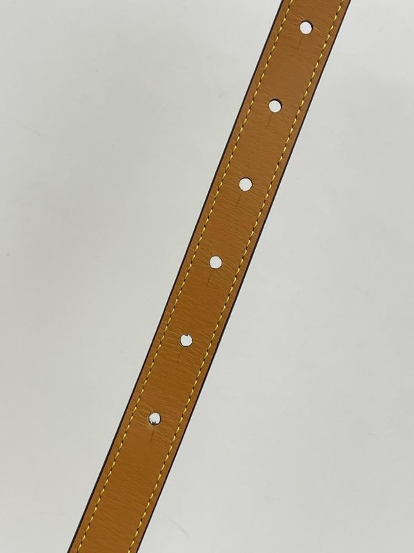 【99成新】LOEWE Anagram 小牛皮皮帶 20MM 