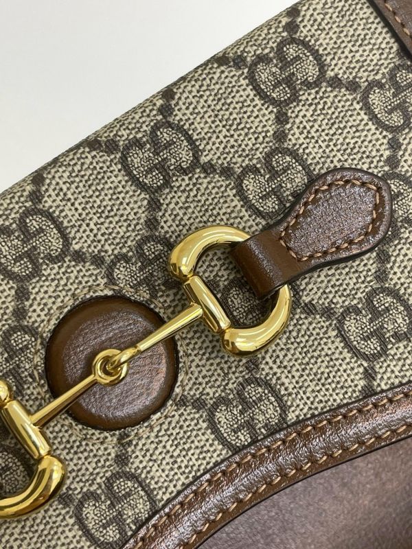 【95成新】Gucci 馬銜扣 1955 迷你包 