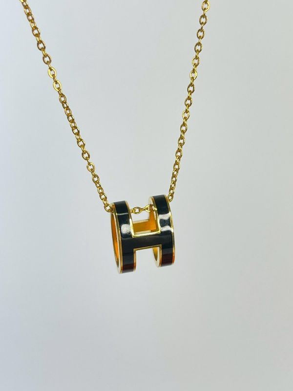 【9成新】Hermes H POP 項鍊 
