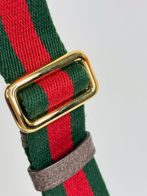 【閒置新品】GUCCI Ophidia 翻蓋斜背包 