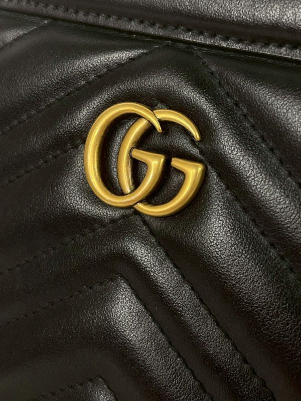 【分期0利率】GUCCI MARMONT 鏈條手機包【9成新】 