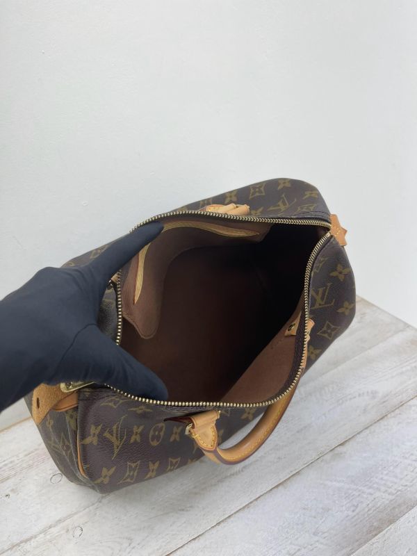 【95成新】LV SPEEDY 30 經典Monogram手提波士頓包 