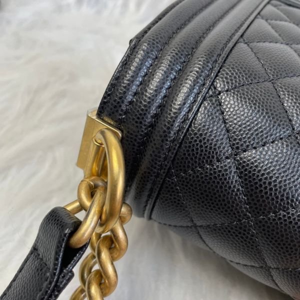 【12期0利率】CHANEL BOY 25口蓋包 【95成新】 