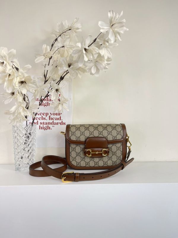 【分期0利率】GUCCI Horsebit 1955 MINI【9成新】 