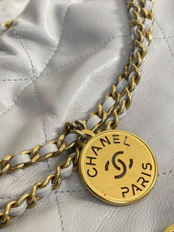【95成新】CHANEL 22 迷你束口包 