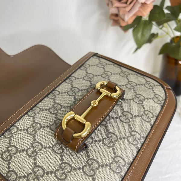 【12期0利率】GUCCI Horsebit 1955 MINI【台灣購證】【95成新】 