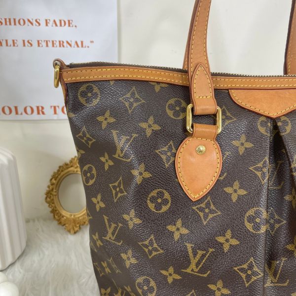 【12期0利率】LV Palermo手提側背兩用包【85成新】 