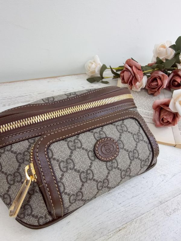 【全新品】GUCCI INTERLOCKING G腰包 