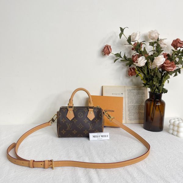 【12期0利率】LV NANO SPEEDY【23年台灣購證】【95成新】 