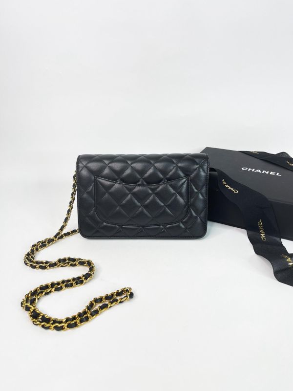【9成新】CHANEL  WOC 黑金 