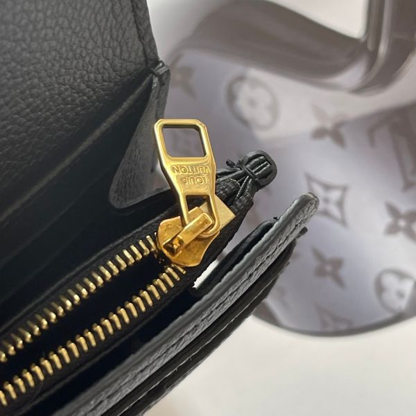 【12期0利率】LV Sarah 老花信封長夾【95成新】 