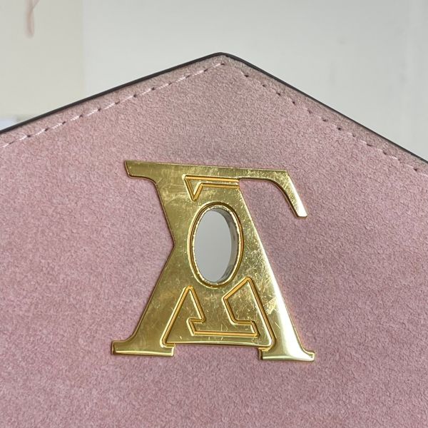 【12期0利率】 LV Mylockme 鏈帶手袋【台灣購證】【99成新】 