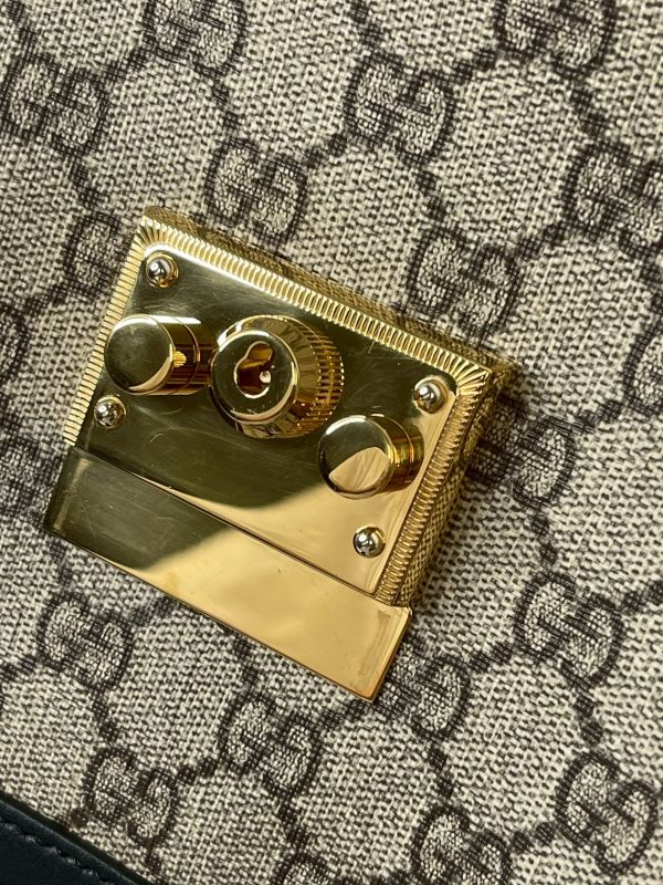 【分期0利率】GUCCI Padlock 中號托特包【99成新】 