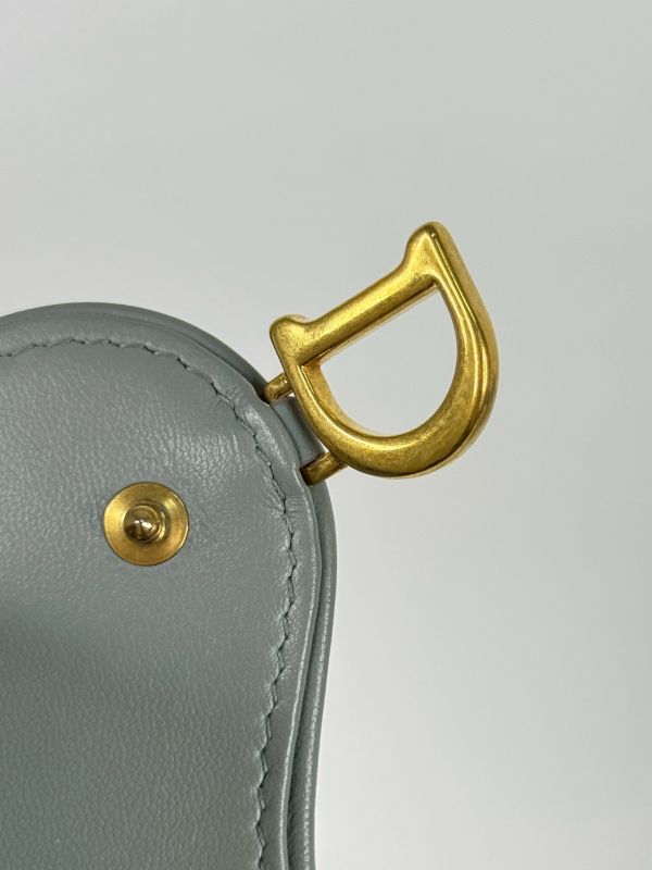 【分期0利率】DIOR SADDLE LOTUS 老花三折短夾【9成新】 