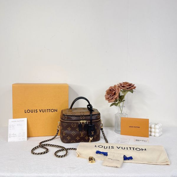 【12期0利率】LV VANITY PM【21年4月台灣購證】【9成新】 