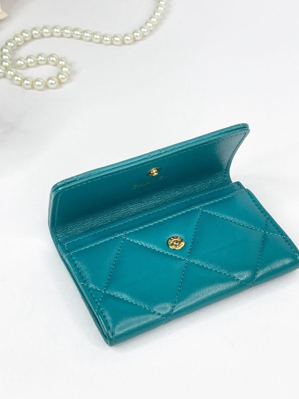 【分期0利率】CHANEL 19口蓋卡包【9成新】 