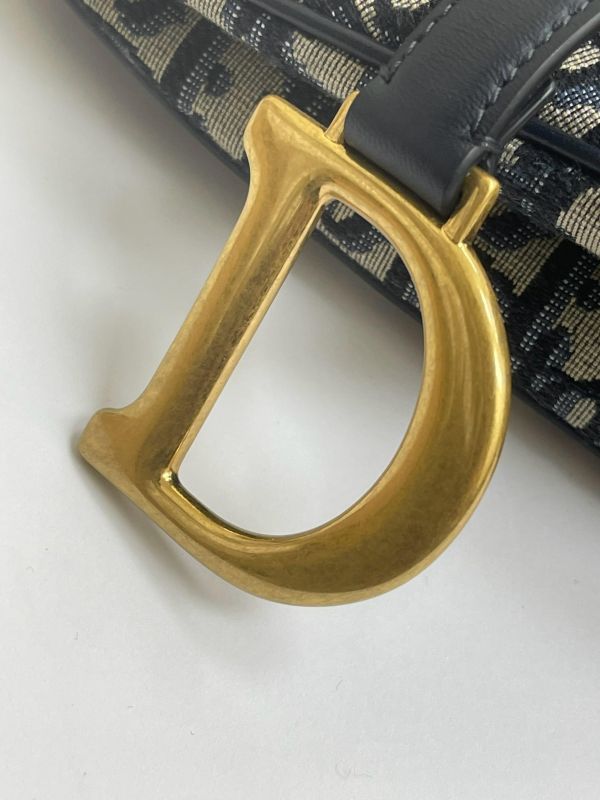【99成新】DIOR  SADDLE 馬鞍包 中號 