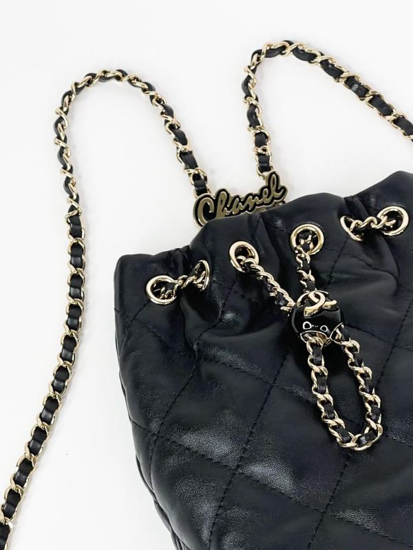 【9成新】CHANEL 24S 束口後背包 