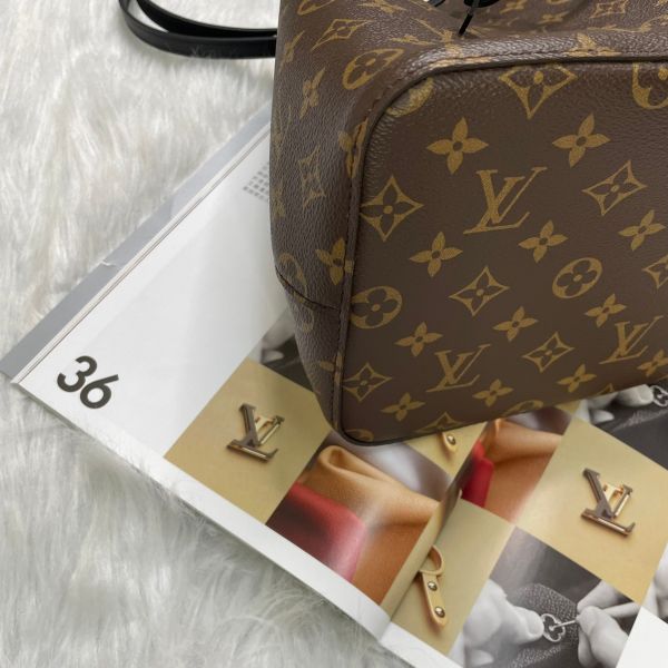 【9.9成新】【12期0利率】LV NéoNoé水桶包 黑 