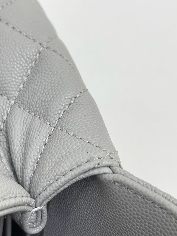 【95成新】CHANEL荔枝牛皮coco handle small 